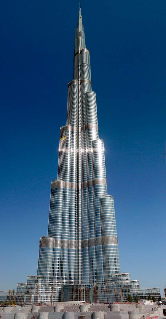 Стоимость постройки небоскреба  Бурдж Дубай составила 1,5 миллиарда долларов