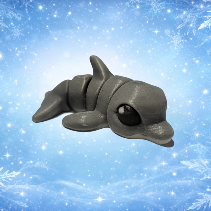 Дельфин подвижная фигурка антистресс