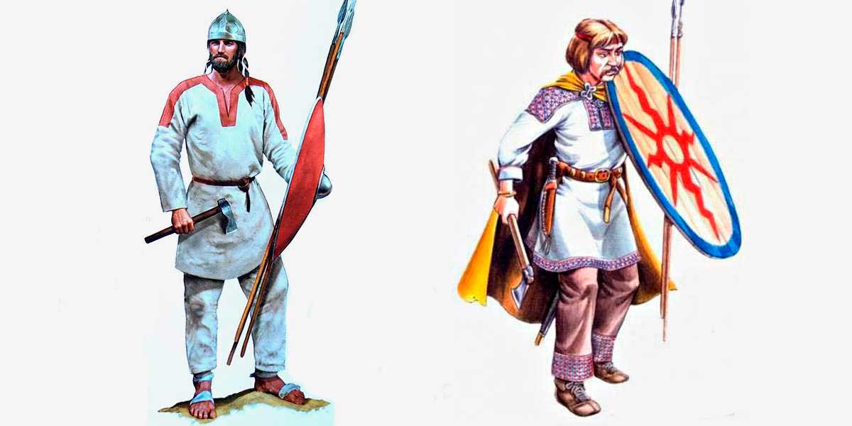 Миф первый. Типичный воин Древней Руси — это простой мужик в рубахе со щитом и копьём!