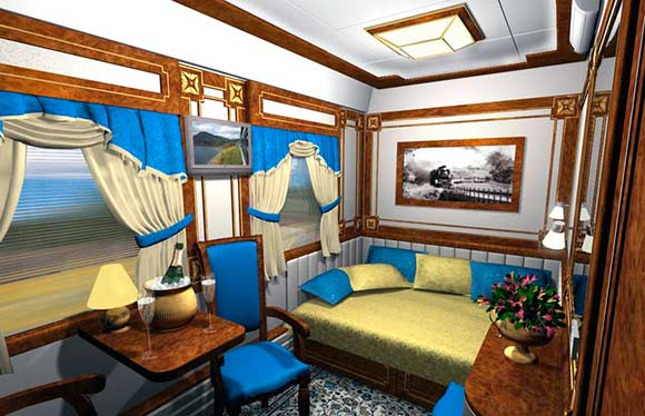 туристический поезд Транссибирский Золотой Орёл