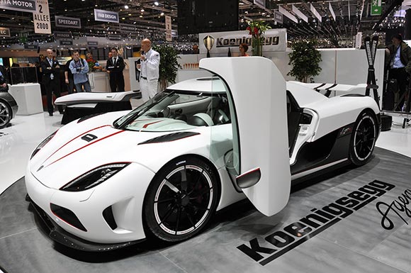 7 место Koenigsegg Agera R