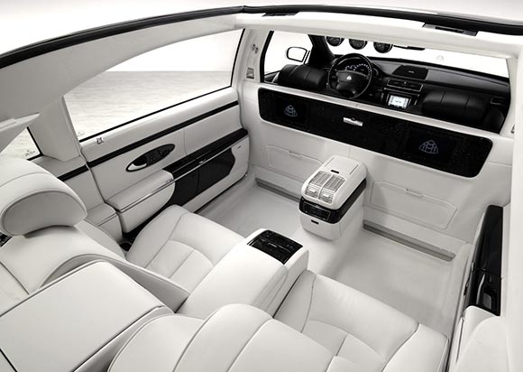 Maybach Landaulet создан для солидной, неспешной езды