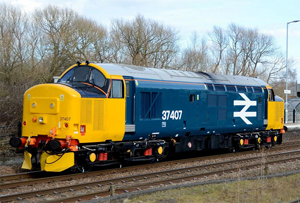 British Rail Class 37 — английский дизельный локомотив (Type 3), прозвище 'Tractor'