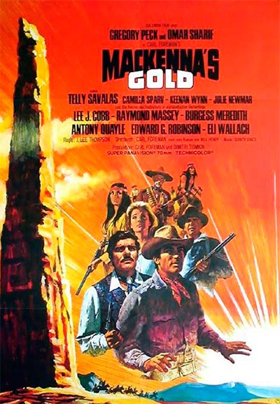 Фильм Золото Маккены - в оригинале Mackenna's Gold