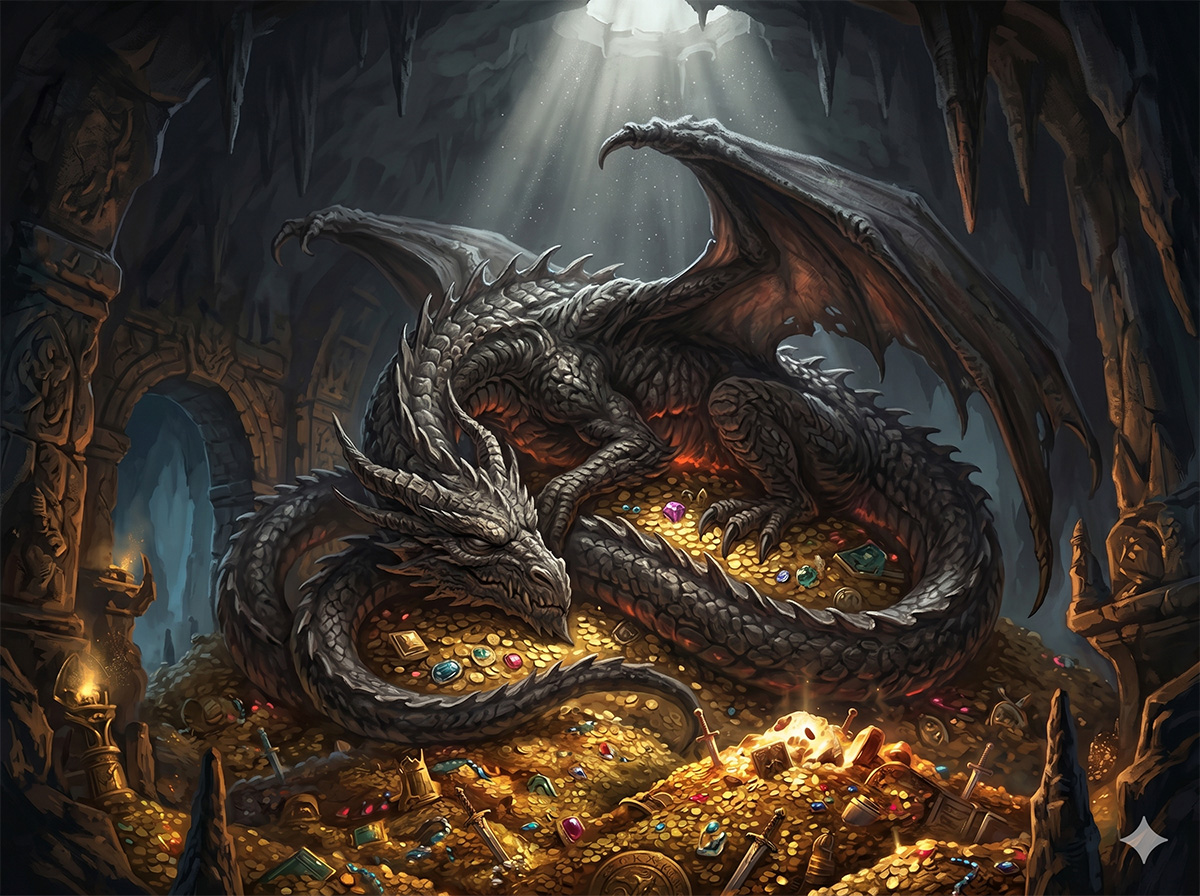 Фафнир - Праотец всех жадных драконов