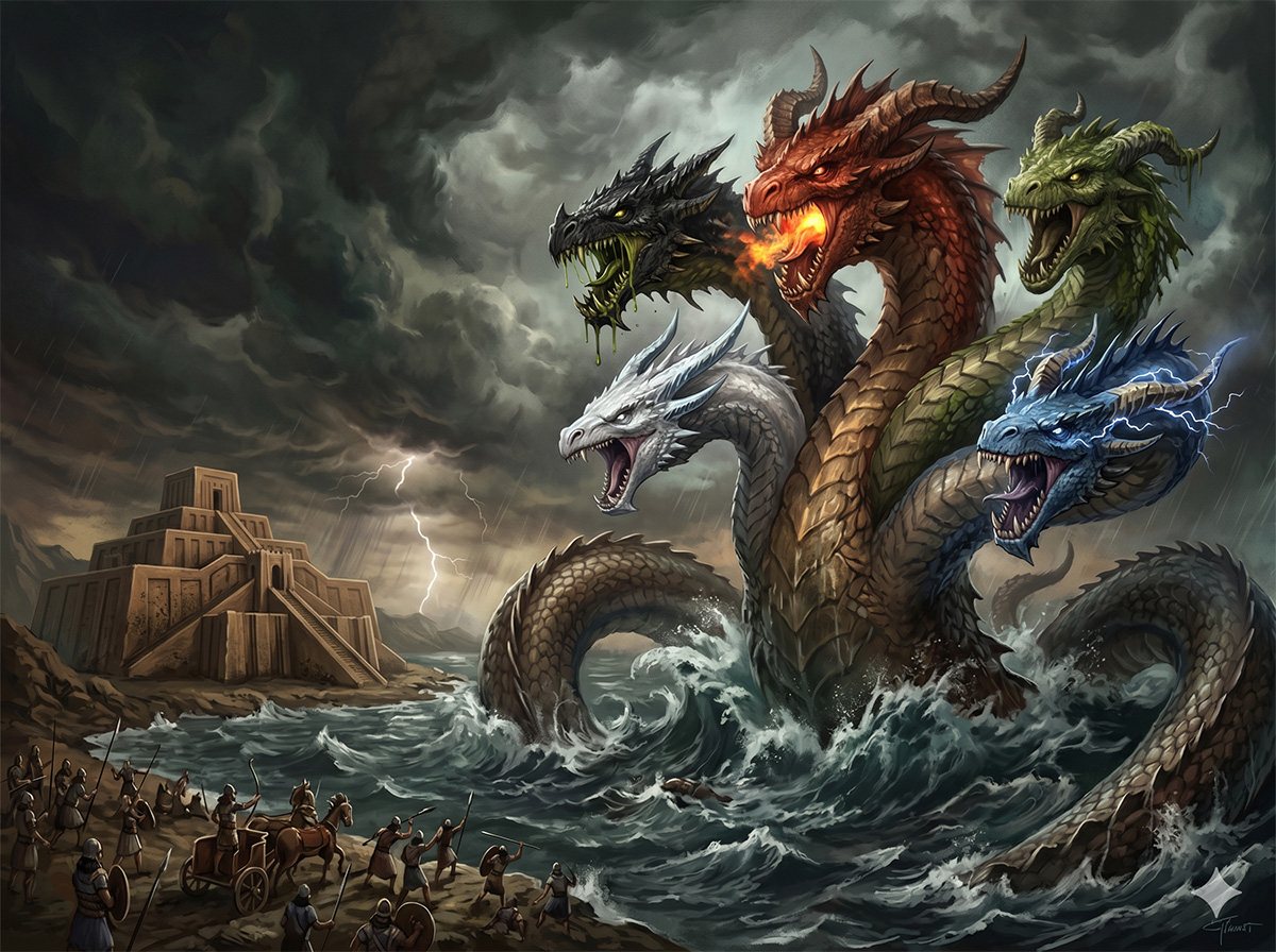 Тиамат - Праматерь чудовищ